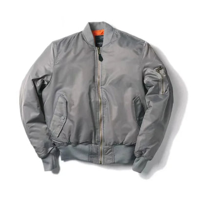 Bomber unisexe tendance avec fermeture éclair, qualité supérieure