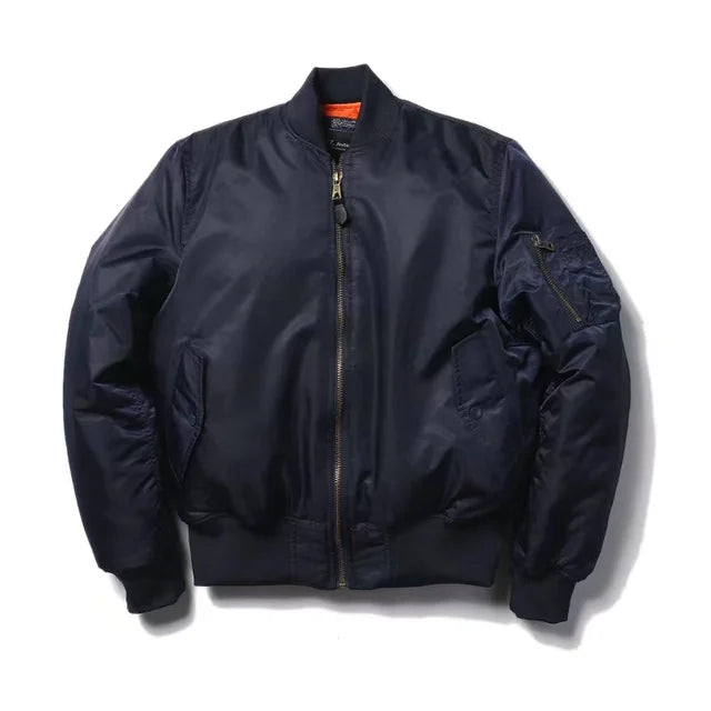 Bomber unisexe tendance avec fermeture éclair, qualité supérieure
