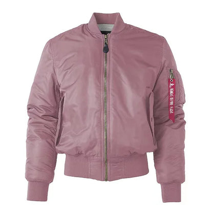 Bomber unisexe tendance avec fermeture éclair, qualité supérieure
