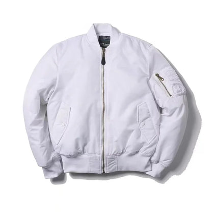 Bomber unisexe tendance avec fermeture éclair, qualité supérieure