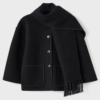 Veste élégante pour femme style col châle
