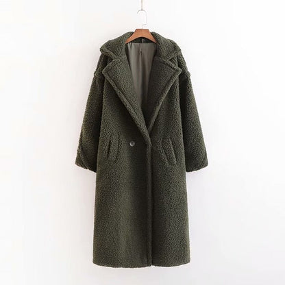 Manteau en fausse fourrure élégant pour femmes