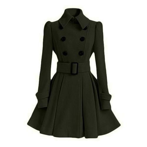 Trench-coat coupe-vent chic pour femme