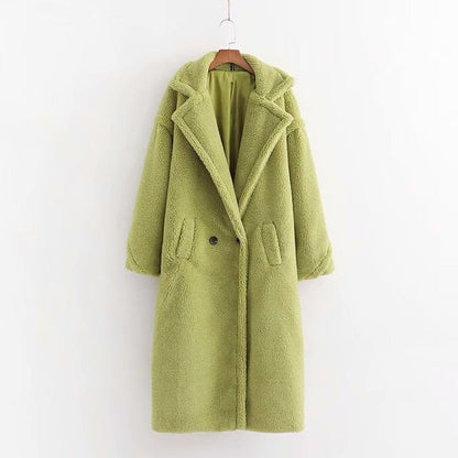 Manteau en fausse fourrure élégant pour femmes