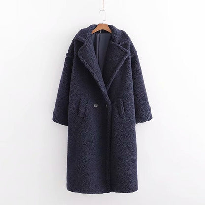 Manteau en fausse fourrure élégant pour femmes