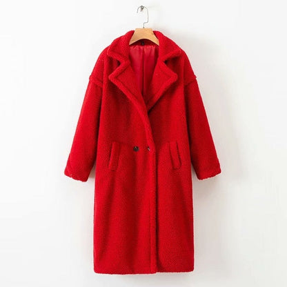 Manteau en fausse fourrure élégant pour femmes