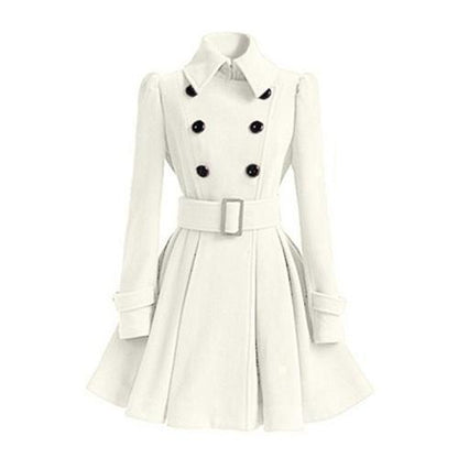 Trench-coat coupe-vent chic pour femme