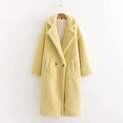 Manteau en fausse fourrure élégant pour femmes