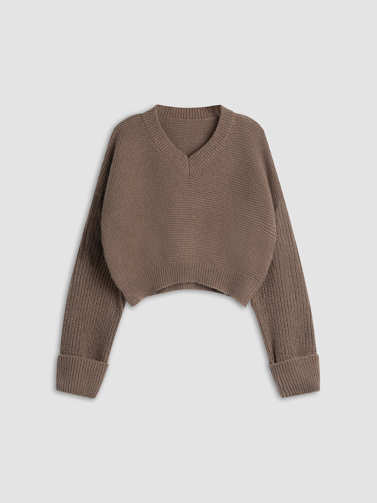 Pull femme col V dentelle élégante