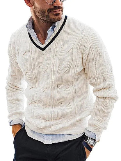 Pull tendance homme coupe slim sweatshirt