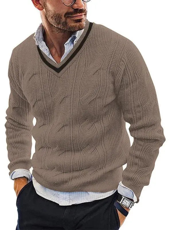 Pull tendance homme coupe slim sweatshirt