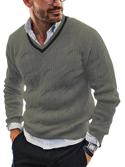 Pull tendance homme coupe slim sweatshirt