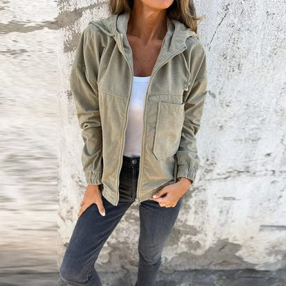 Veste à capuche femme Noëlle Design élégant