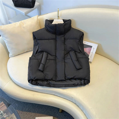 Gilet matelassé femme chaud élégant long
