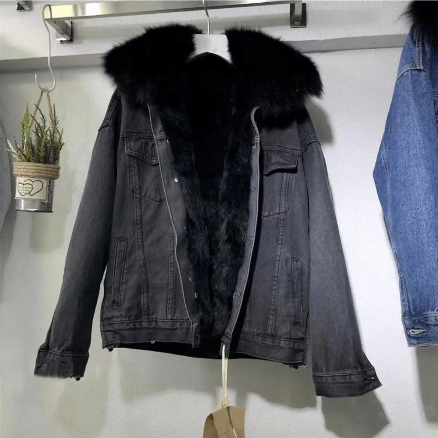 Veste en jean moderne pour femme