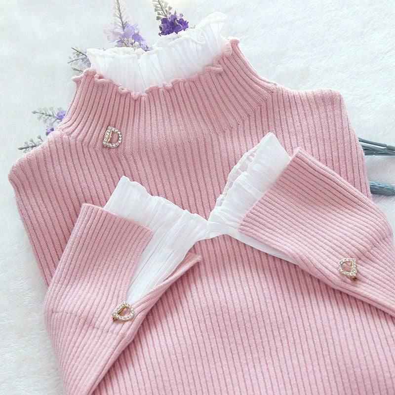 Robe Pull Femme Hiver Élégante