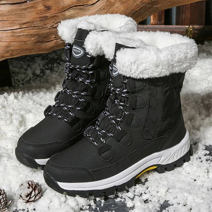 Wasserdichte Damenstiefel Winter Schnee - IdealeKleiden