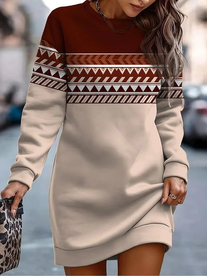 Vêtements d'hiver chauds Col Imprimer