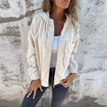 Veste à capuche femme Noëlle Design élégant