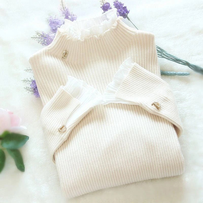 Robe Pull Femme Hiver Élégante