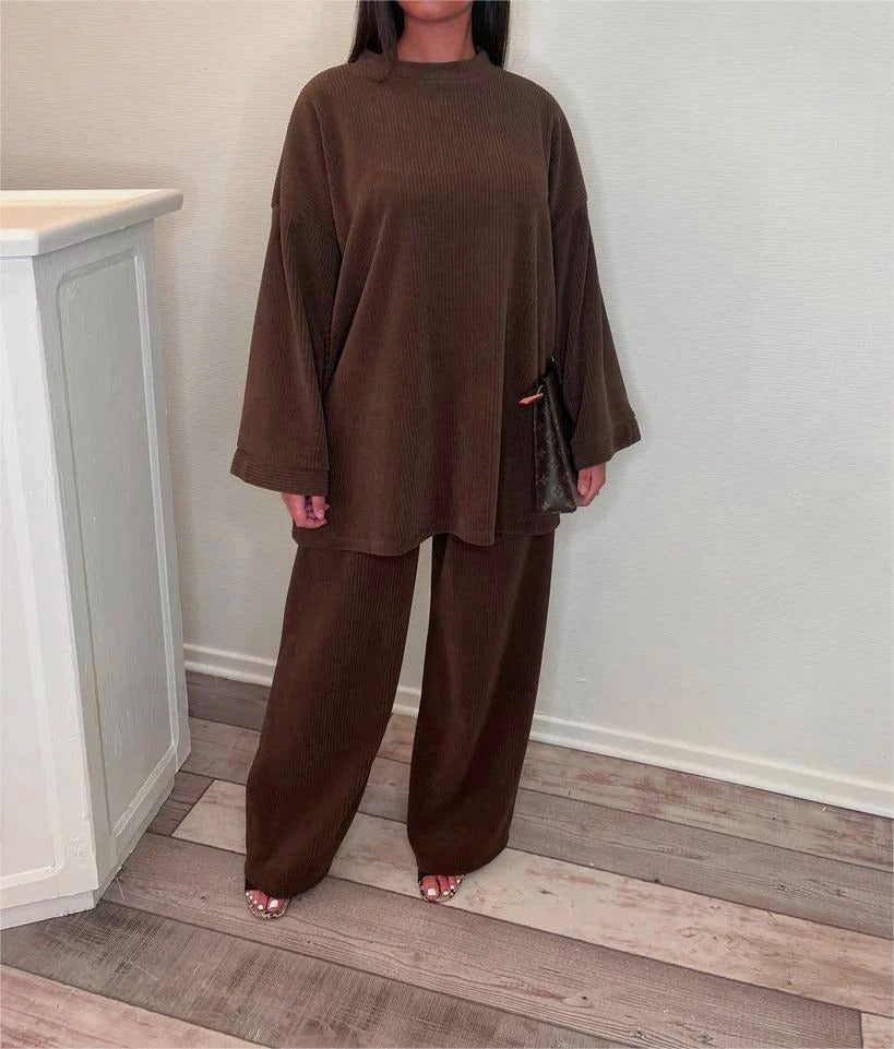 Tenue d'hiver 2 pièces pour femme
