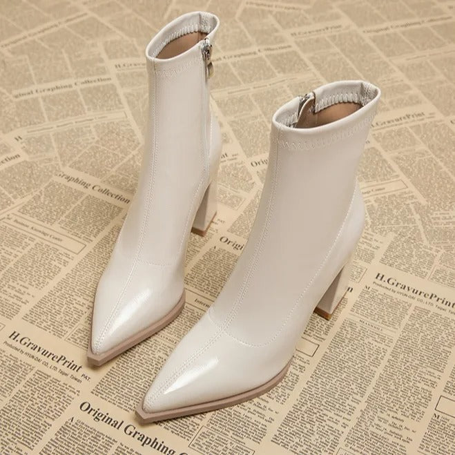 Bottes d'hiver chaudes grande taille velours