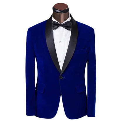 Veste d'été pour homme coupe slim revers contrasté