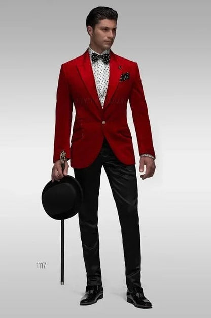 Veste d'été pour homme coupe slim revers contrasté