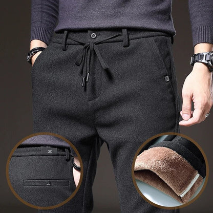 Pantalon polaire homme Chaud Confortable Pantalons d'hiver