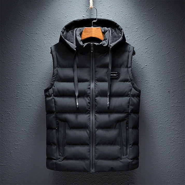 Doudoune sans manches chaude pour homme