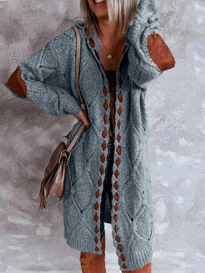 Langarm Cardigan Vintage Chic Damen - IdealeKleiden