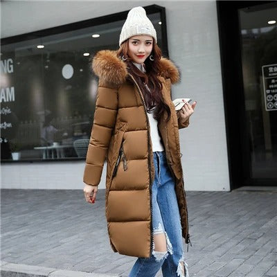 Élégante veste d'hiver pour femme Chaude et stylée