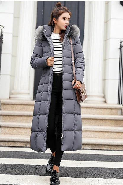 Veste d'hiver douce - Parka matelassée pour femme