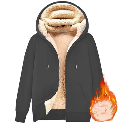 Pull d'hiver à capuche chaud pour homme