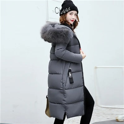 Élégante veste d'hiver pour femme Chaude et stylée