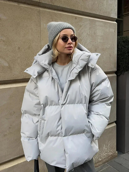 Jana - Veste femme Coton Capuche Courte