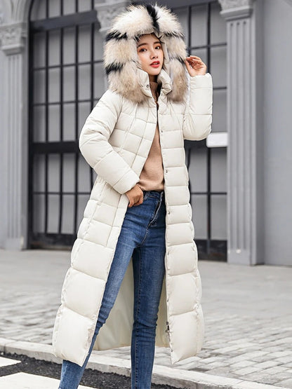 Veste d'hiver douce - Parka matelassée pour femme