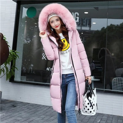 Élégante veste d'hiver pour femme Chaude et stylée