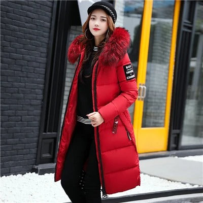 Élégante veste d'hiver pour femme Chaude et stylée
