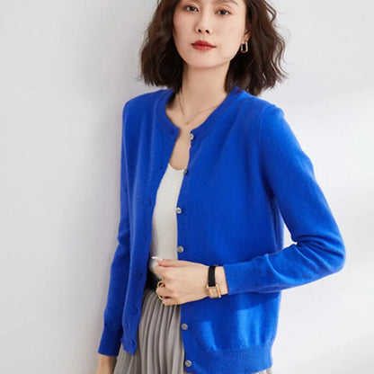 Robe souple pour femme | Pull en maille à col en V