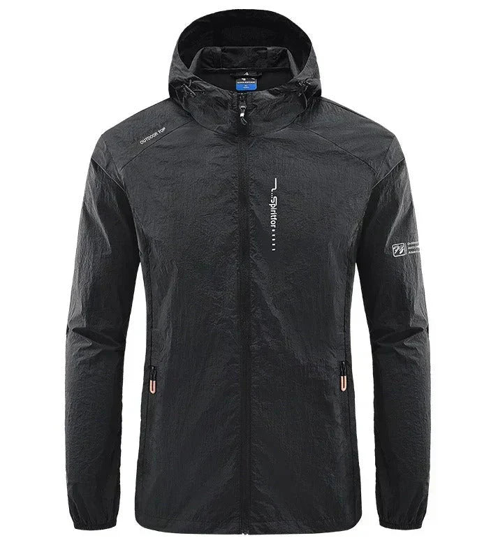 Blouson coupe-vent homme sportif imperméable