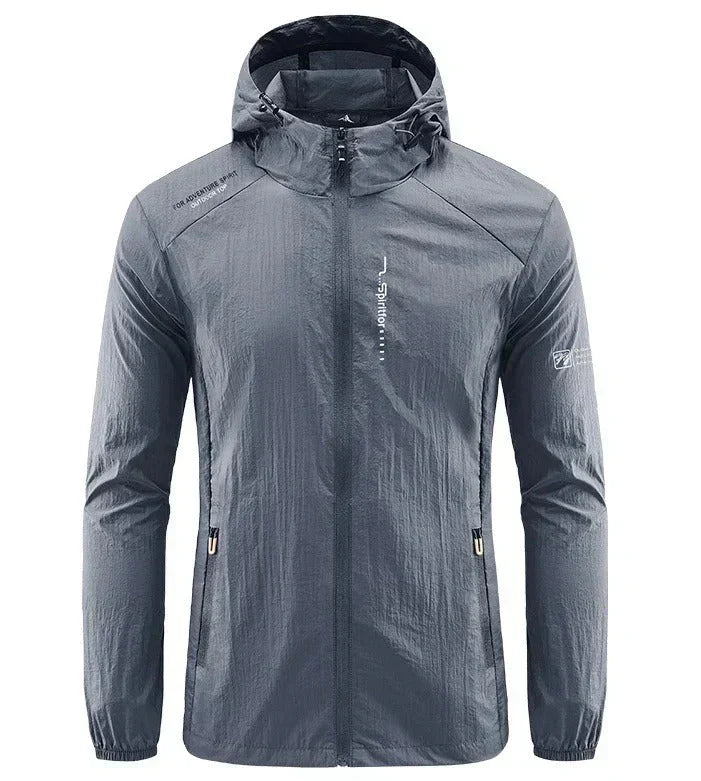 Blouson coupe-vent homme sportif imperméable