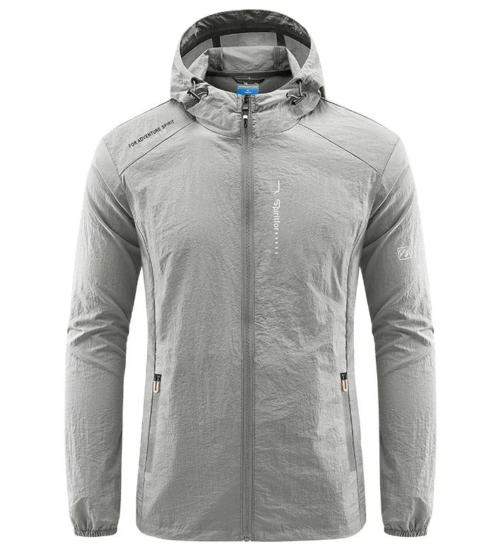 Blouson coupe-vent homme sportif imperméable