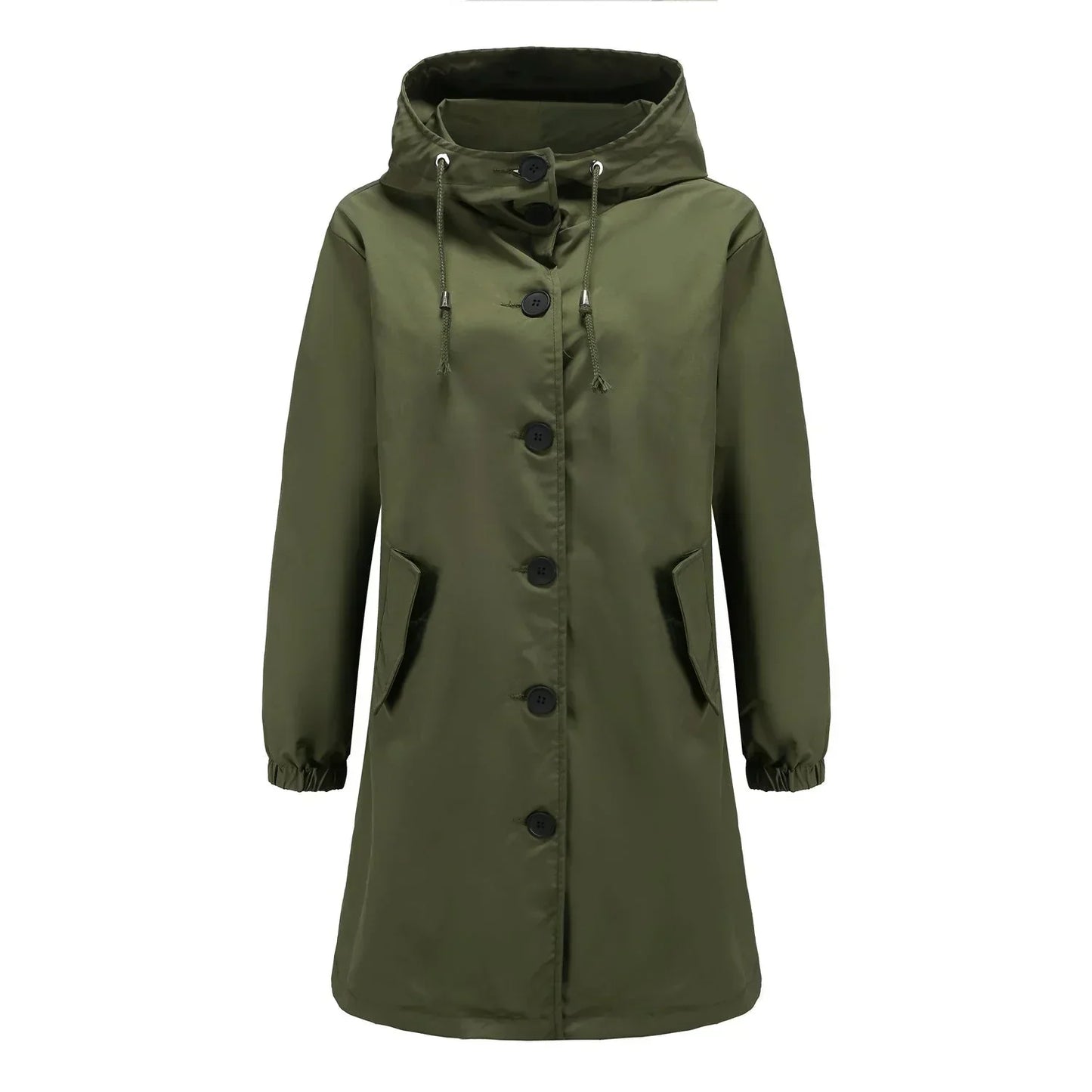 Veste imperméable pour femme avec capuche