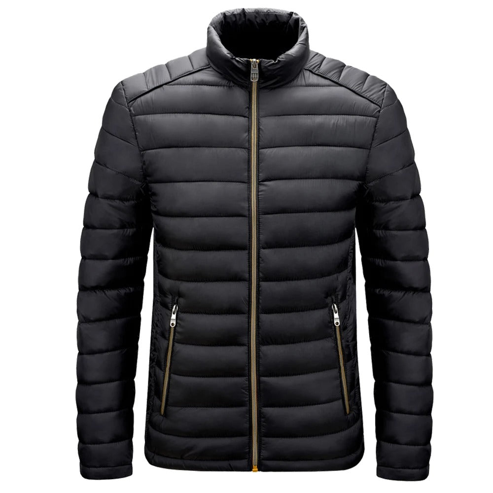Herrenjacke Moderner Stehkragen - IdealeKleiden