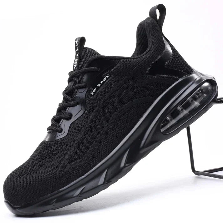 Chaussures de sécurité respirantes à semelle haute
