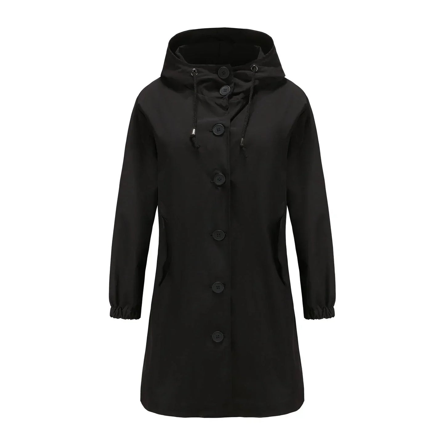 Veste imperméable pour femme avec capuche