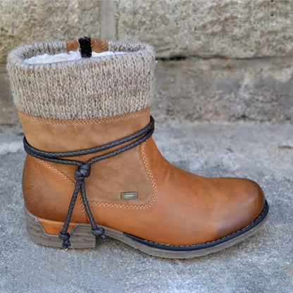 Bottes plates rétro stylées