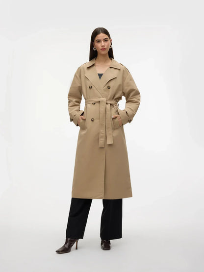 Trench-coat femme élégant, déperlant