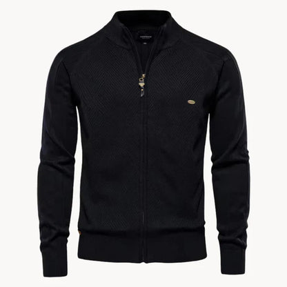 Cardigan homme chaud confortable zippé